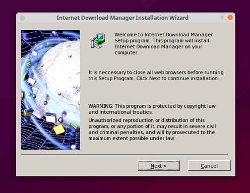 install idm wizard