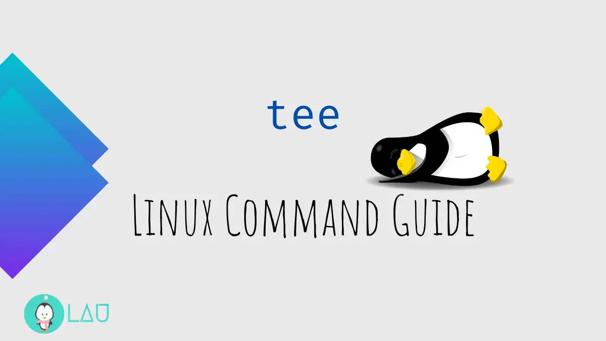 Linux tee command