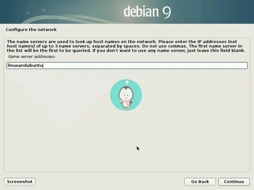 Debian configure network