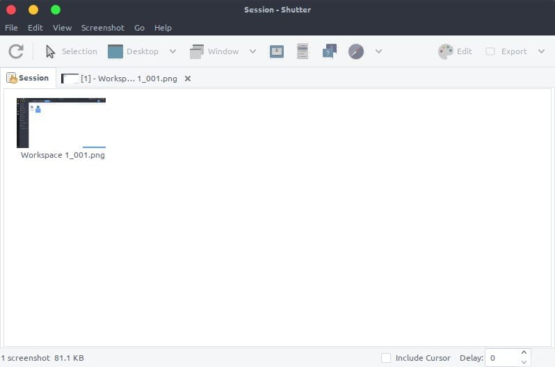 shutter linux screenshot taking tools