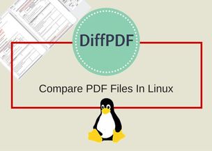 Compare PDF Files With DiffPDF In Ubuntu Linux, Debian, Fedora & Other Derivatives
