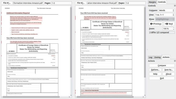 DiffPDF Install in Ubuntu linux