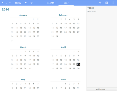 GNOME Calendar