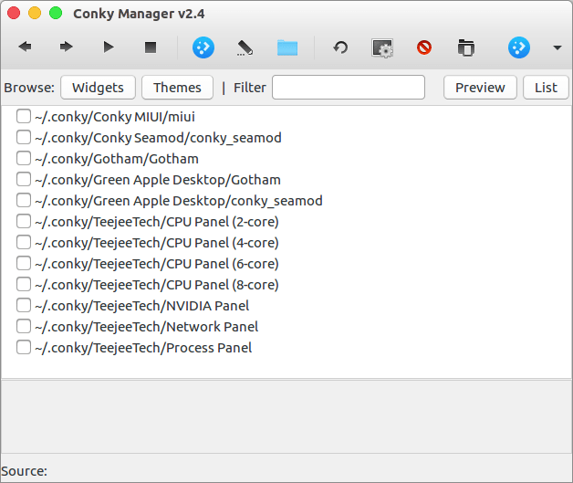 Install conky manager in linux