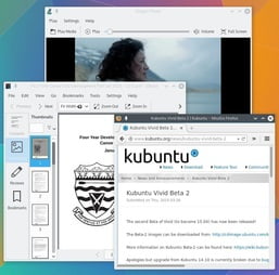 Kubuntu 15.10 KDE applications 15.08