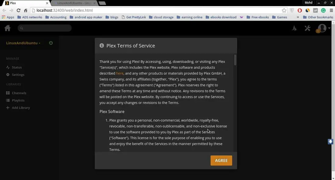 Plex terms and conditions