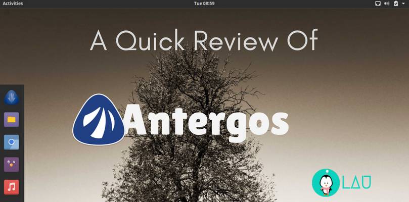 a quick review of antergos
