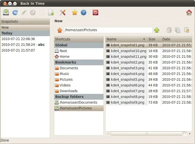 back in time a linux backup tool