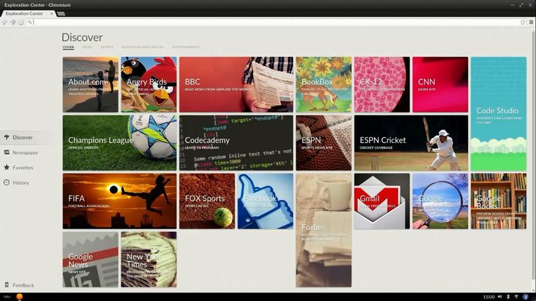 discover new apps with app center