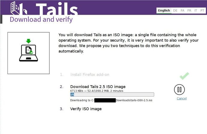 download tails browse anonymously