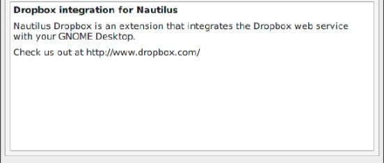 dropbox integration for nautilus