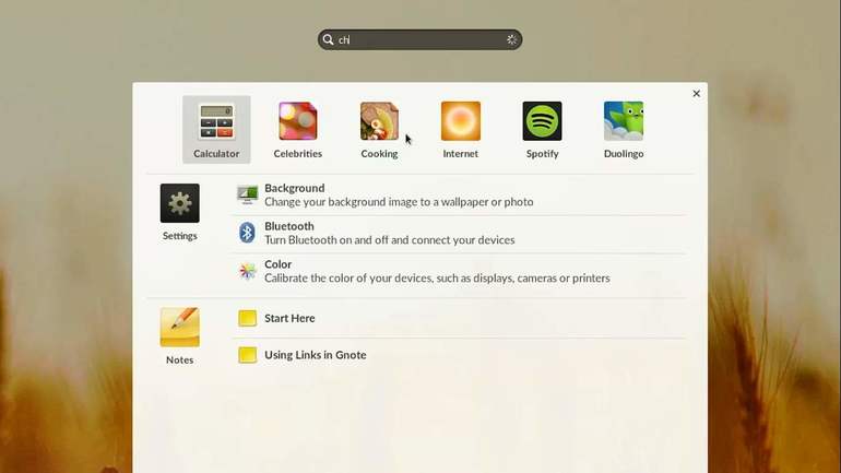 endless os search applications
