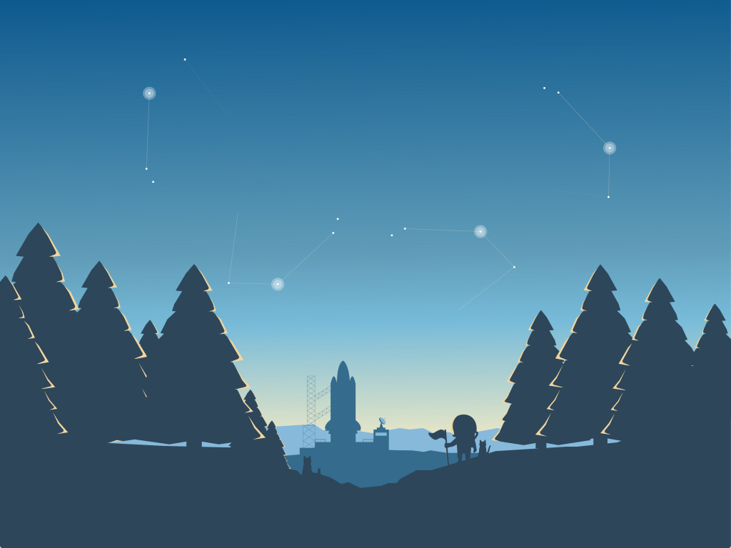 haven1-i_see_stars fedora wallpaper