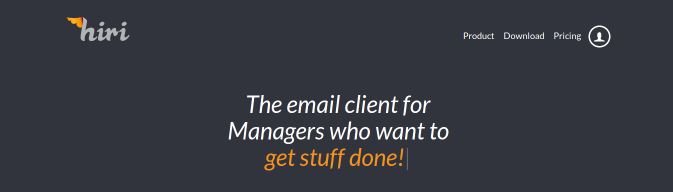 hiri best email client for linux