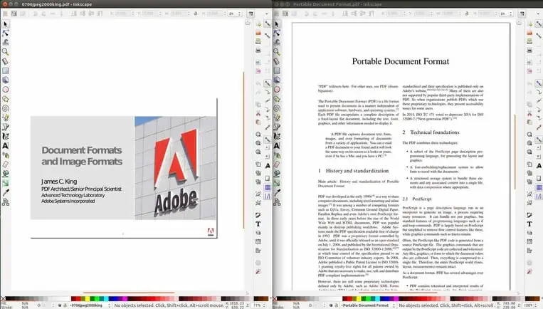 inkscape linux pdf editor