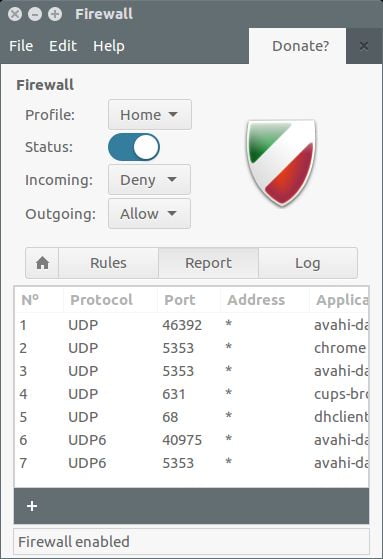 install firewall in ubuntu 16.04