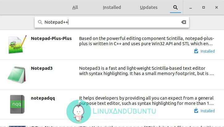 install notepad++ ubuntu software