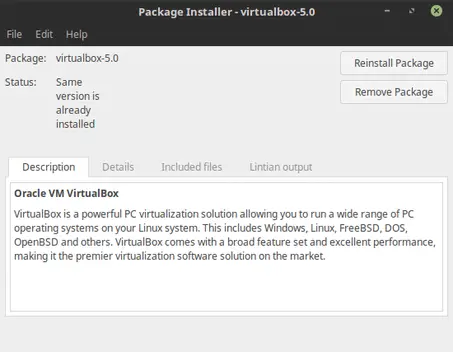 install virtualbox in linux mint 18