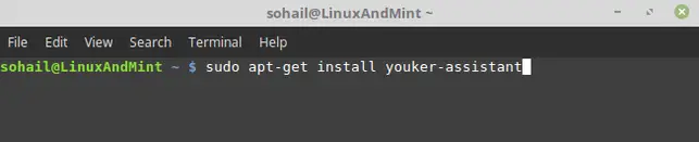 install youker assistant in ubuntu
