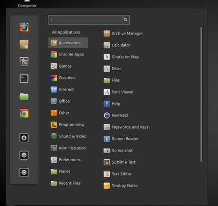 linux mint 18 applications