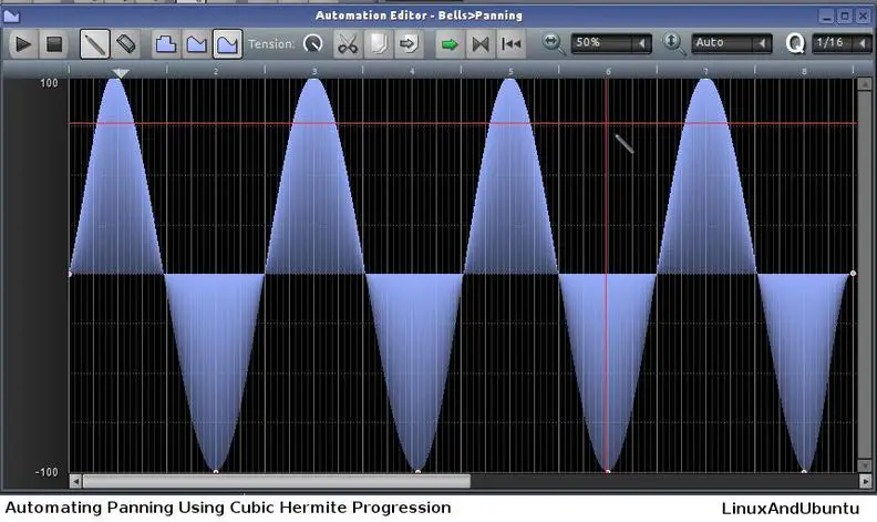 lmms automating panning using cubic hermite progression