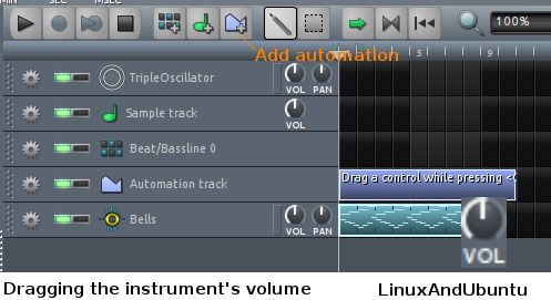 lmms automation