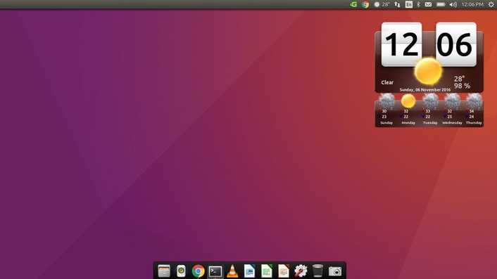 my weather indicator widget