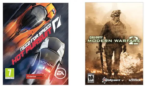 need for speed call of duty windows games