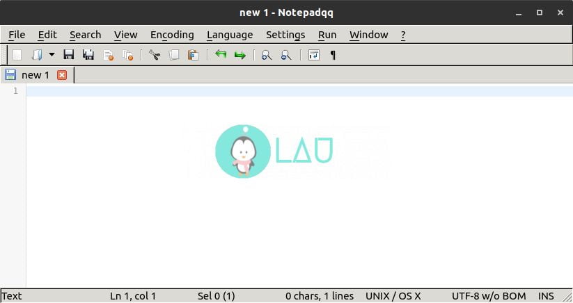 notepadqq user interface