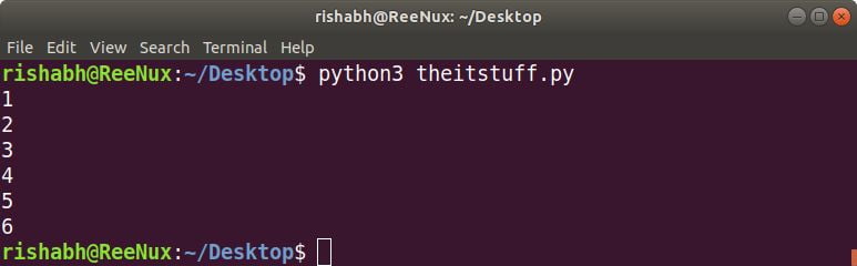 python on linux