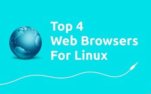 top 4 web browsers for linux