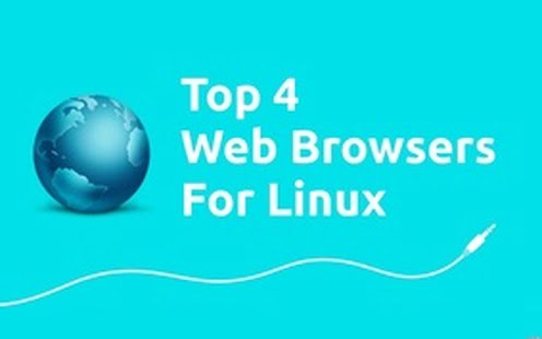 top 4 web browsers for linux