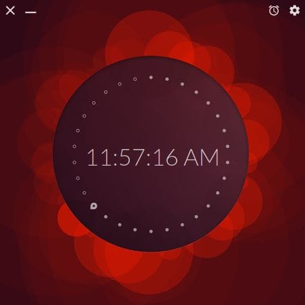 up-clock widget