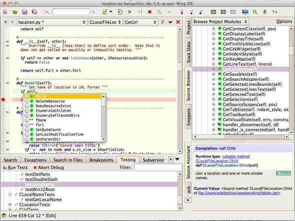 wing ide for python programming