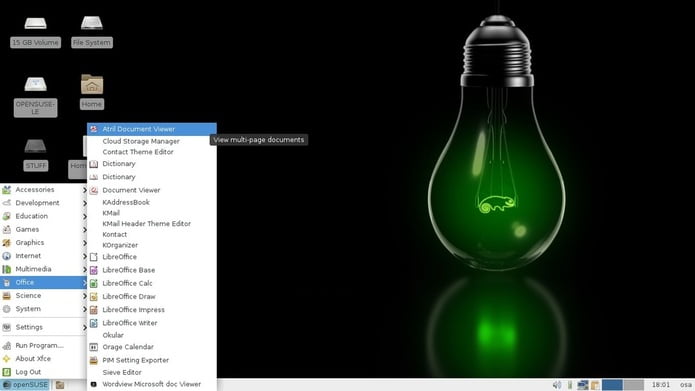 xfce linux desktop environments