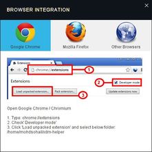 xtreme download manager browser integration in Linux