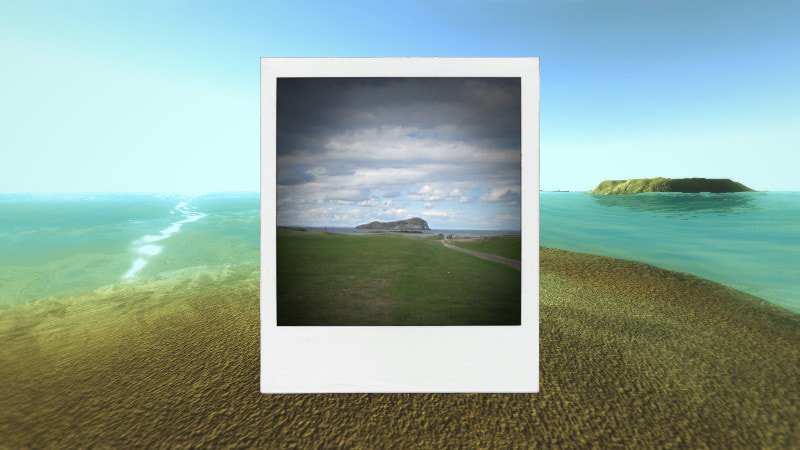 Awkward Dimensions Redux game screenshot sea