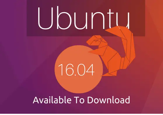 Ubuntu 16.04 available to download