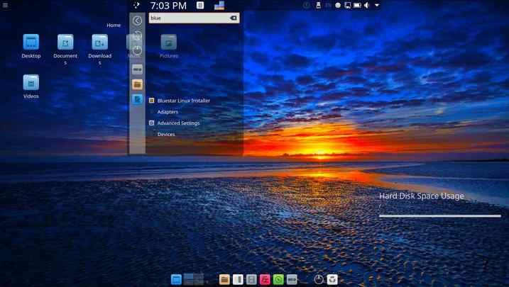bluestar linux desktop