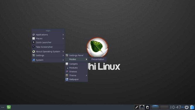 bodhi linux moksha linux desktop environment