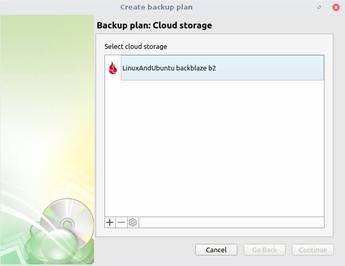 cloudberry cloud account setup