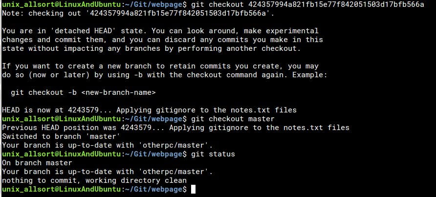 detached head solution 1