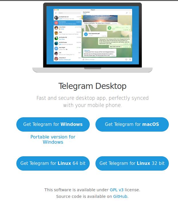 download 64-bit or 32-bit telegram