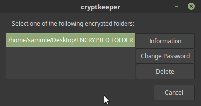 encfs linux folder lock