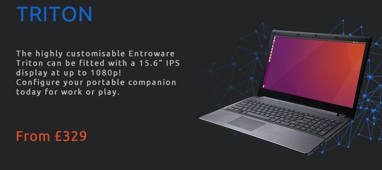 entroware linux laptop