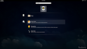 fedora 21 GNOME 3.14