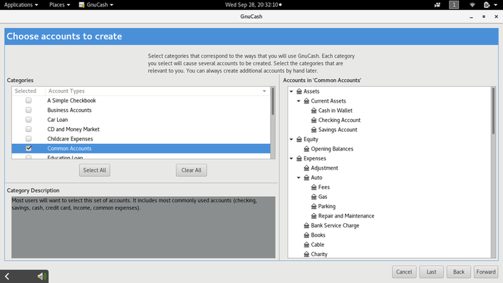 gnucash accounting software for linux
