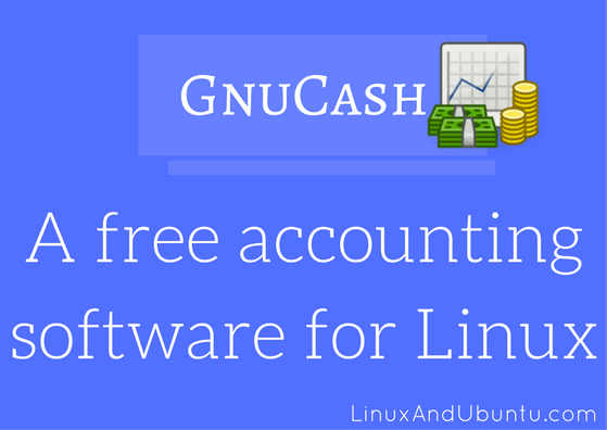 gnucash accounting software