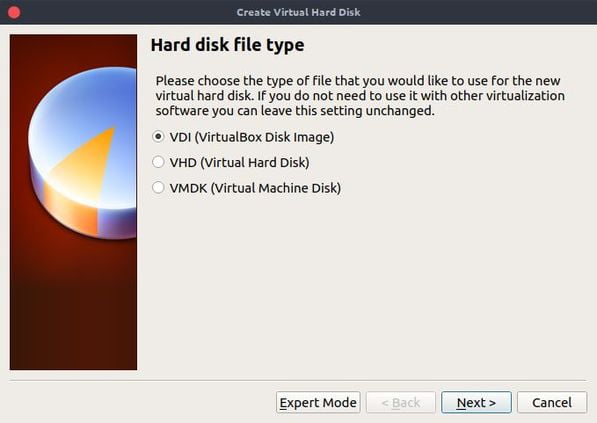 hard disk file type