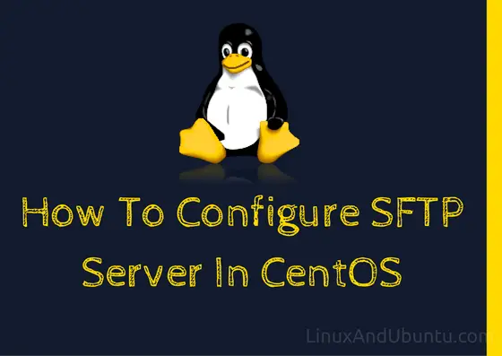 how to configure sftp server in centos